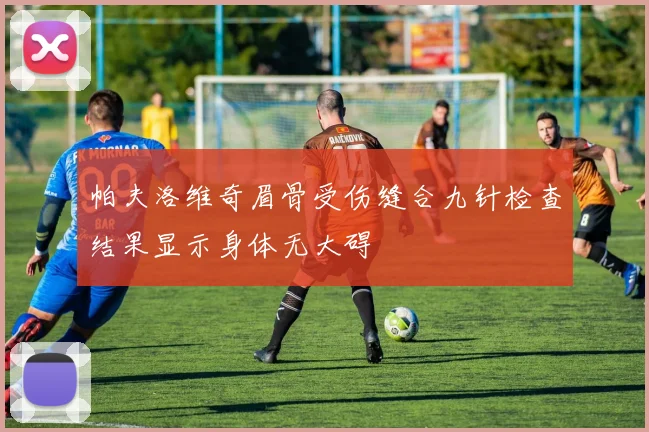 帕夫洛维奇眉骨受伤缝合九针检查结果显示身体无大碍